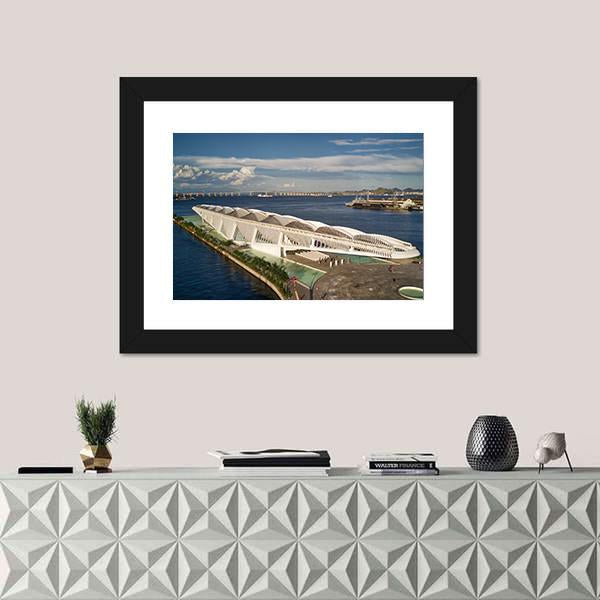 Tomorrow Museum Brazil Canvas Wall Art-1 Piece-Framed Print-30" x 20"-Tiaracle