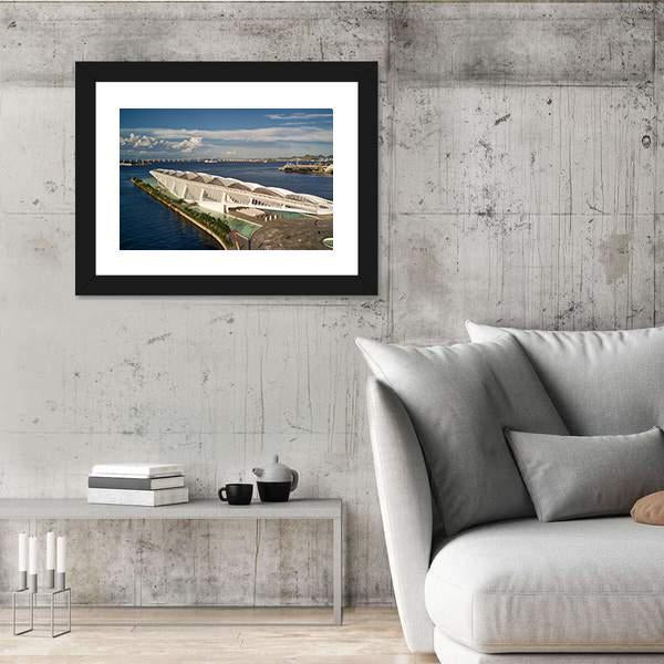 Tomorrow Museum Brazil Canvas Wall Art-5 Horizontal-Gallery Wrap-22" x 12"-Tiaracle