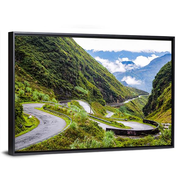 Travelling To Vietnam's Northern Most Point Canvas Wall Art-3 Horizontal-Gallery Wrap-25" x 16"-Tiaracle