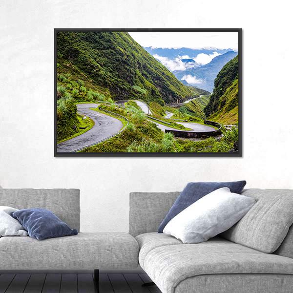 Travelling To Vietnam's Northern Most Point Canvas Wall Art-3 Horizontal-Gallery Wrap-25" x 16"-Tiaracle
