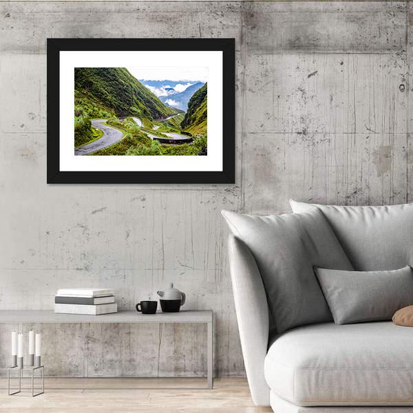 Travelling To Vietnam's Northern Most Point Canvas Wall Art-3 Horizontal-Gallery Wrap-25" x 16"-Tiaracle