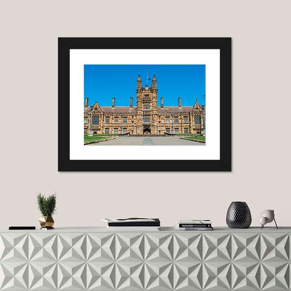 University Of Sydney Canvas Wall Art-1 Piece-Framed Print-42" x 14"-Tiaracle