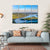 View From Bear Mountain Canvas Wall Art-4 Horizontal-Gallery Wrap-34" x 24"-Tiaracle