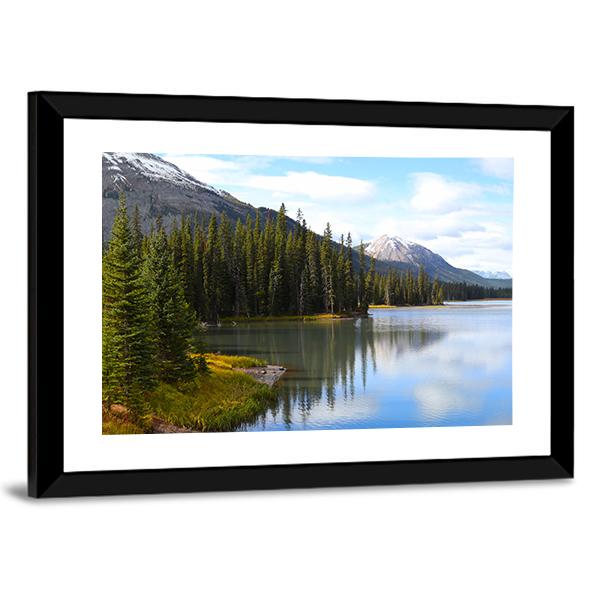 View Of Porcupine Creek Canvas Wall Art-3 Horizontal-Gallery Wrap-25" x 16"-Tiaracle