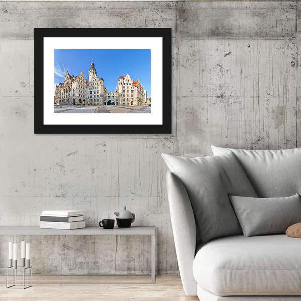 View On New Town Hall Canvas Wall Art-5 Horizontal-Gallery Wrap-22" x 12"-Tiaracle