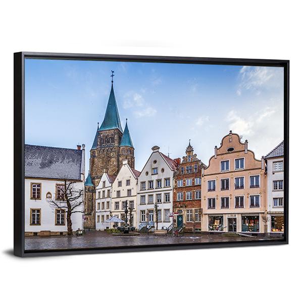 Warendorf Town Germany Canvas Wall Art-3 Horizontal-Gallery Wrap-25" x 16"-Tiaracle