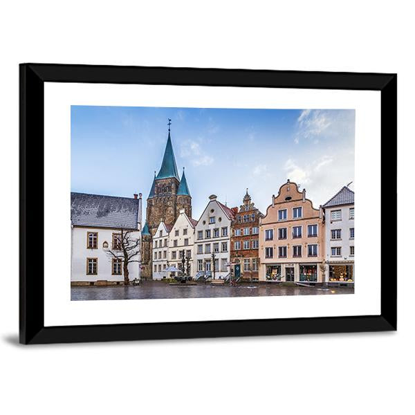 Warendorf Town Germany Canvas Wall Art-3 Horizontal-Gallery Wrap-25" x 16"-Tiaracle