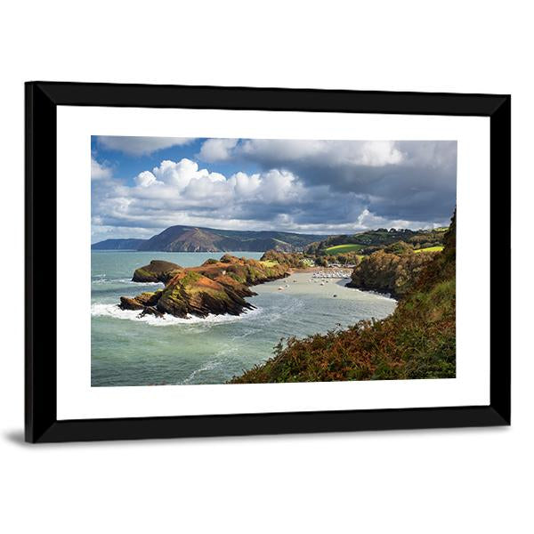 Water Mouth Bay Canvas Wall Art-5 Horizontal-Gallery Wrap-22" x 12"-Tiaracle