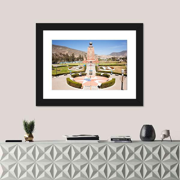 World City Memorial Canvas Wall Art-1 Piece-Framed Print-20" x 16"-Tiaracle