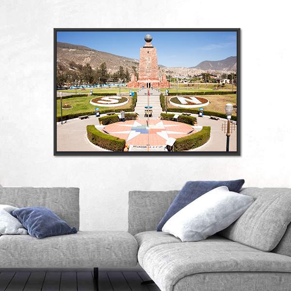 World City Memorial Canvas Wall Art-5 Horizontal-Gallery Wrap-22" x 12"-Tiaracle