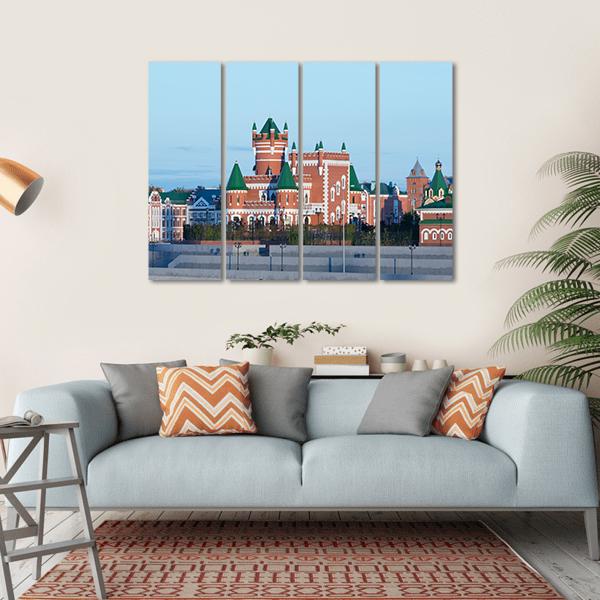Yoshkar-Ola Russia Canvas Wall Art-4 Horizontal-Gallery Wrap-34" x 24"-Tiaracle