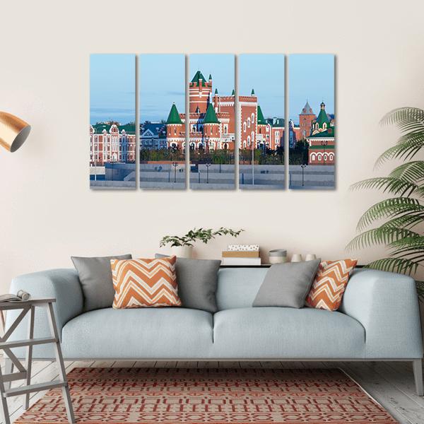 Yoshkar-Ola Russia Canvas Wall Art-5 Horizontal-Gallery Wrap-22" x 12"-Tiaracle