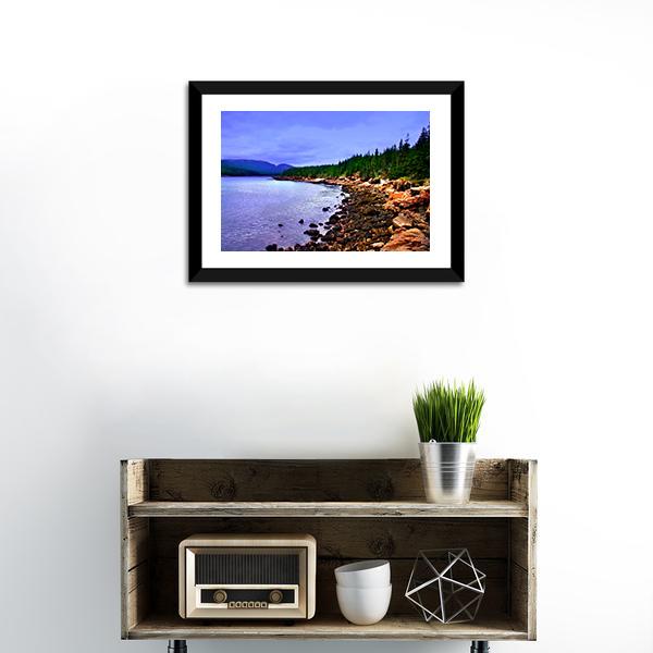 Acadia National Park Canvas Wall Art-1 Piece-Framed Print-20" x 16"-Tiaracle