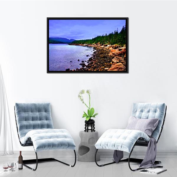 Acadia National Park Canvas Wall Art-3 Horizontal-Gallery Wrap-25" x 16"-Tiaracle