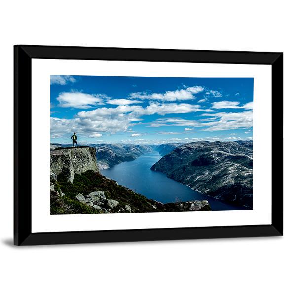 Adventure In Mountains Panoramic Canvas Wall Art-1 Piece-36" x 12"-Tiaracle