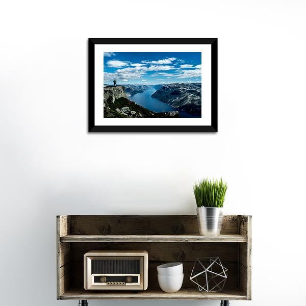 Adventure In Mountains Panoramic Canvas Wall Art-1 Piece-36" x 12"-Tiaracle