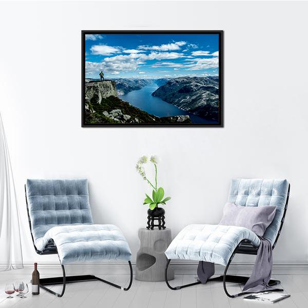 Adventure In Mountains Panoramic Canvas Wall Art-1 Piece-36" x 12"-Tiaracle