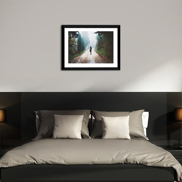 Adventure In Road Vertical Canvas Wall Art-3 Vertical-Gallery Wrap-12" x 25"-Tiaracle