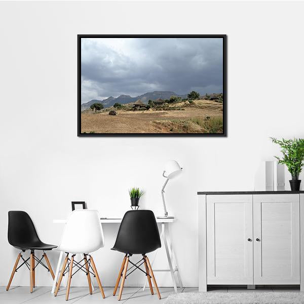 Agriculture In Africa Canvas Wall Art-3 Horizontal-Gallery Wrap-25&quot; x 16&quot;-Tiaracle