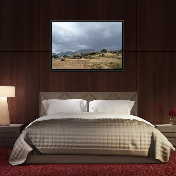 Agriculture In Africa Canvas Wall Art-3 Horizontal-Gallery Wrap-25" x 16"-Tiaracle