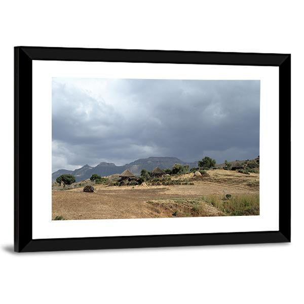 Agriculture In Africa Canvas Wall Art-3 Horizontal-Gallery Wrap-25&quot; x 16&quot;-Tiaracle