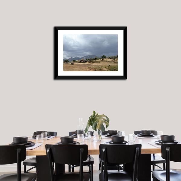 Agriculture In Africa Canvas Wall Art-3 Horizontal-Gallery Wrap-25" x 16"-Tiaracle