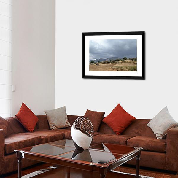 Agriculture In Africa Canvas Wall Art-3 Horizontal-Gallery Wrap-25&quot; x 16&quot;-Tiaracle