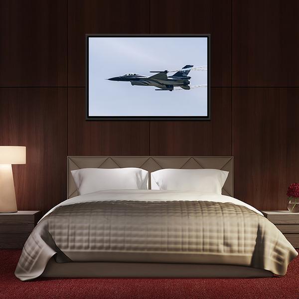 Air Force's F-16 Panoramic Canvas Wall Art-1 Piece-36" x 12"-Tiaracle