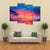 Aircraft In Sky With Cloud Canvas Wall Art-4 Pop-Gallery Wrap-50" x 32"-Tiaracle