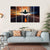 Airplane Taking Off From A Runway Canvas Wall Art-5 Horizontal-Gallery Wrap-22" x 12"-Tiaracle