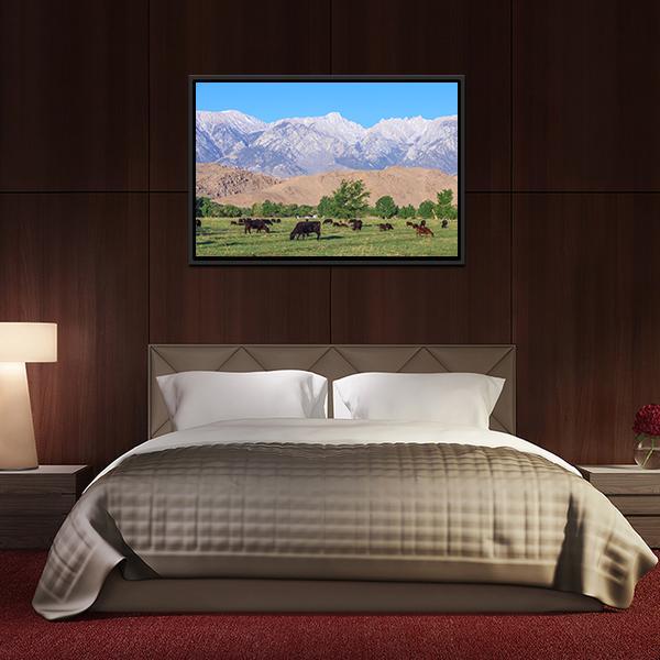 Alabama Hills Canvas Wall Art-3 Horizontal-Gallery Wrap-25" x 16"-Tiaracle
