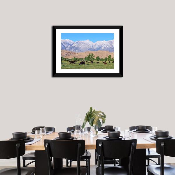 Alabama Hills Canvas Wall Art-3 Horizontal-Gallery Wrap-25" x 16"-Tiaracle