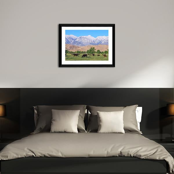 Alabama Hills Canvas Wall Art-3 Horizontal-Gallery Wrap-25" x 16"-Tiaracle