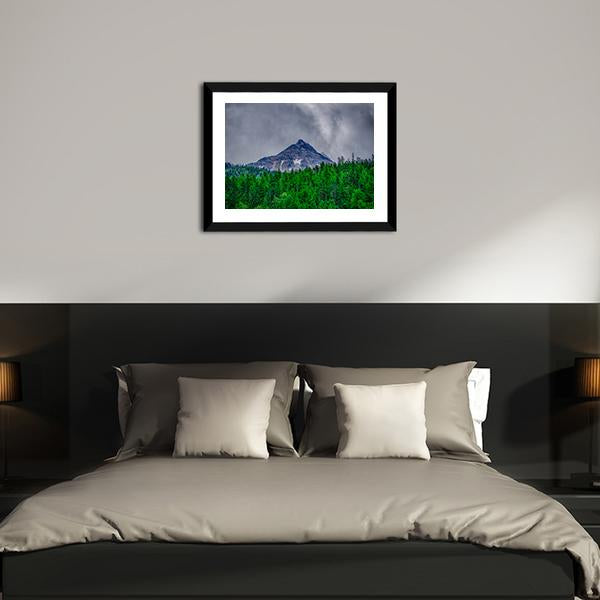 Alaska Rocky Mountains Canvas Wall Art-3 Horizontal-Gallery Wrap-25" x 16"-Tiaracle