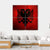 Albania Flag Canvas Wall Art-4 Square-Gallery Wrap-17" x 17"-Tiaracle