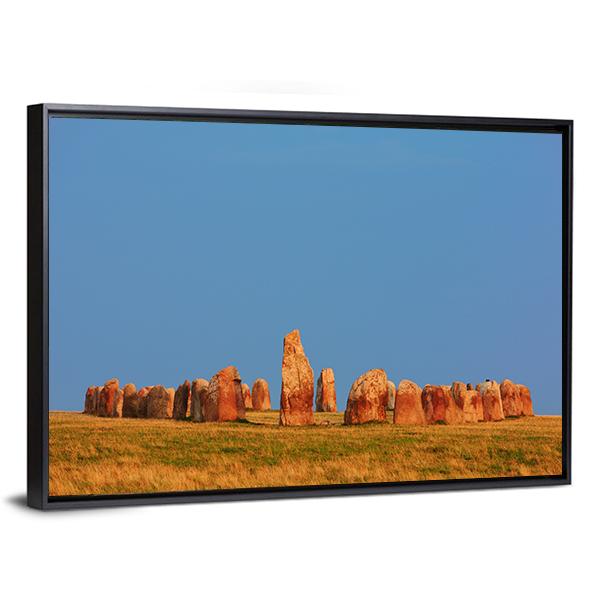 Ale Stones In Sweden Canvas Wall Art-3 Horizontal-Gallery Wrap-25&quot; x 16&quot;-Tiaracle