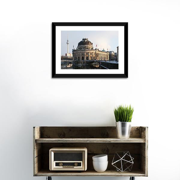 Alexander Museum In Berlin Vertical Canvas Wall Art-3 Vertical-Gallery Wrap-12&quot; x 25&quot;-Tiaracle