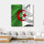 Algeria Flag Canvas Wall Art-4 Square-Gallery Wrap-17" x 17"-Tiaracle