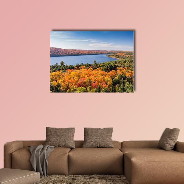 Algonquin Provincial Park Canada Canvas Wall Art-5 Horizontal-Gallery Wrap-22" x 12"-Tiaracle