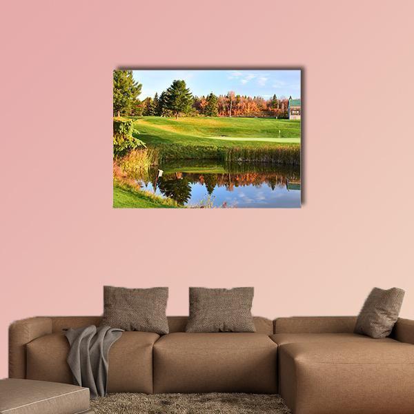 Algonquin Provincial Park Canvas Wall Art-1 Piece-Gallery Wrap-48" x 32"-Tiaracle