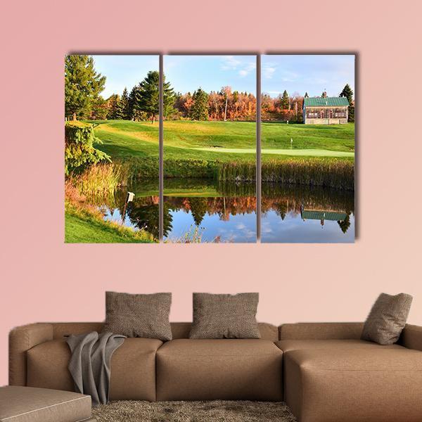 Algonquin Provincial Park Canvas Wall Art-3 Horizontal-Gallery Wrap-37" x 24"-Tiaracle