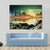 Alien City Beside Lake Canvas Wall Art-1 Piece-Gallery Wrap-48" x 32"-Tiaracle