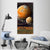 Alien Planet & Asteroid Belt Vertical Canvas Wall Art-3 Vertical-Gallery Wrap-12" x 25"-Tiaracle