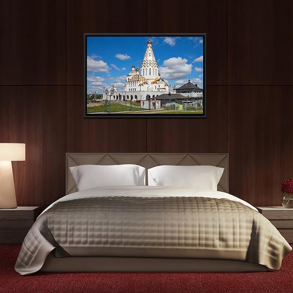 All Saints Church in Minsk Canvas Wall Art-3 Horizontal-Gallery Wrap-25" x 16"-Tiaracle