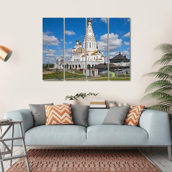 All Saints Church in Minsk Canvas Wall Art-4 Horizontal-Gallery Wrap-34" x 24"-Tiaracle