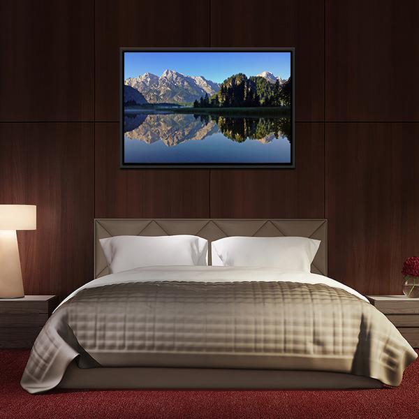 Almsee In Austria Canvas Wall Art-3 Horizontal-Gallery Wrap-25" x 16"-Tiaracle