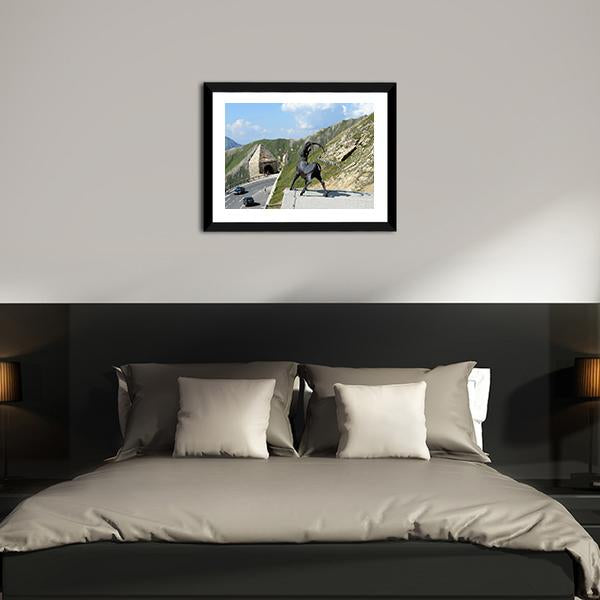 Alpine Grossglockner Road Canvas Wall Art-3 Horizontal-Gallery Wrap-25" x 16"-Tiaracle