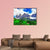 Alpine Scenery Dolomites In Italy Canvas Wall Art-5 Horizontal-Gallery Wrap-22" x 12"-Tiaracle