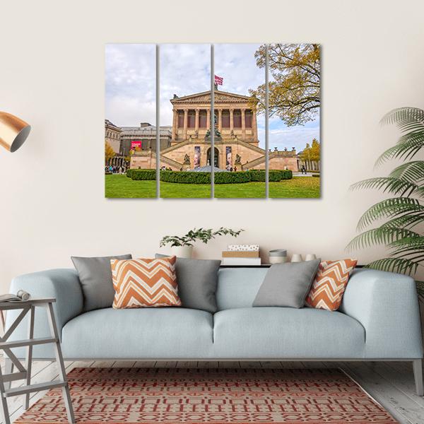 Alte Nationalgalerie Canvas Wall Art-4 Horizontal-Gallery Wrap-34" x 24"-Tiaracle