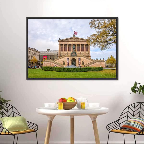 Alte Nationalgalerie Canvas Wall Art-5 Horizontal-Gallery Wrap-22" x 12"-Tiaracle